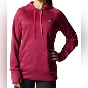 Adidas ClimaWarm Pullover Kangaroo Pocket Hoodie Size Small